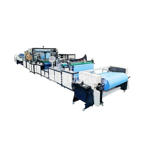 雨衣生产设备成人防水雨衣机器非一次性薄膜全自动雨衣制造设备