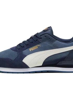 Puma/彪马St Runner V4轻盈低帮休闲跑步鞋男女同款蓝白399665-05