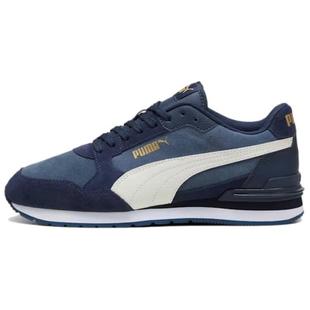 彪马St 蓝白399665 Runner 男女同款 V4轻盈低帮休闲跑步鞋 Puma