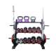 Kettlebell and Dumbbell Rack, Home Use Three-Layer Storage Rack, Double-Layer Dumbbell Rack and Stand, Commercial Display Rack for Gym