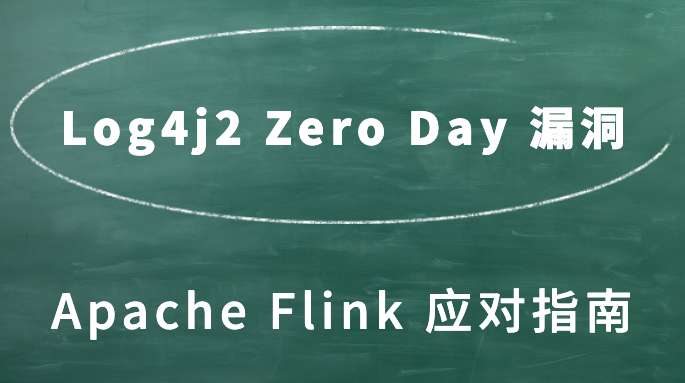 Log4j2 Zero Day 漏洞 Apache Flink 应对指南