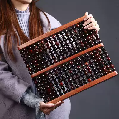 Laos large hong suan zhi foot massager 1 5CM beads rolling massage foot home mahogany filial piety gift