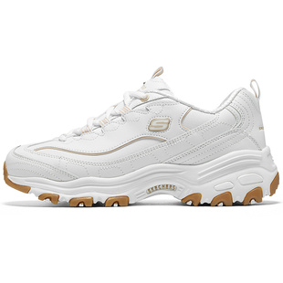 白黄149807 Skechers 1.0合成革舒适女款 LITES WHT 斯凯奇D