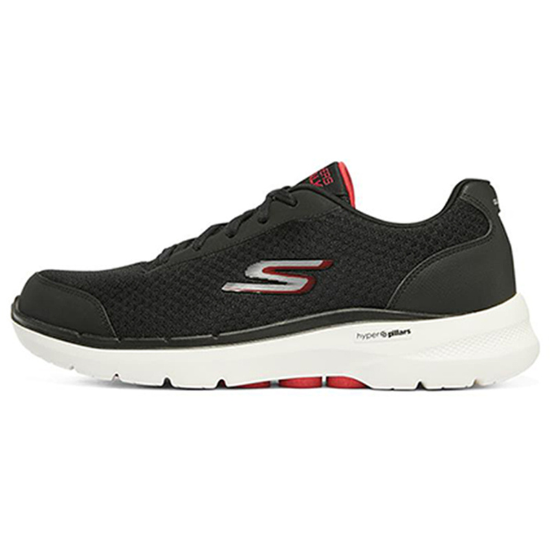 Skechers斯凯奇 Go Walk 6 网布织物皮革 舒适运动 透气 低帮