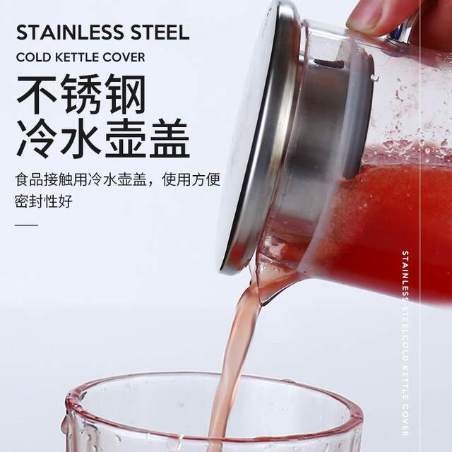 Stainless Steel Cold Water Jug Lid, Juice Jug Lid, Silicone Plastic Cold Water Jug Lid in Stock, Glass Jug Lid