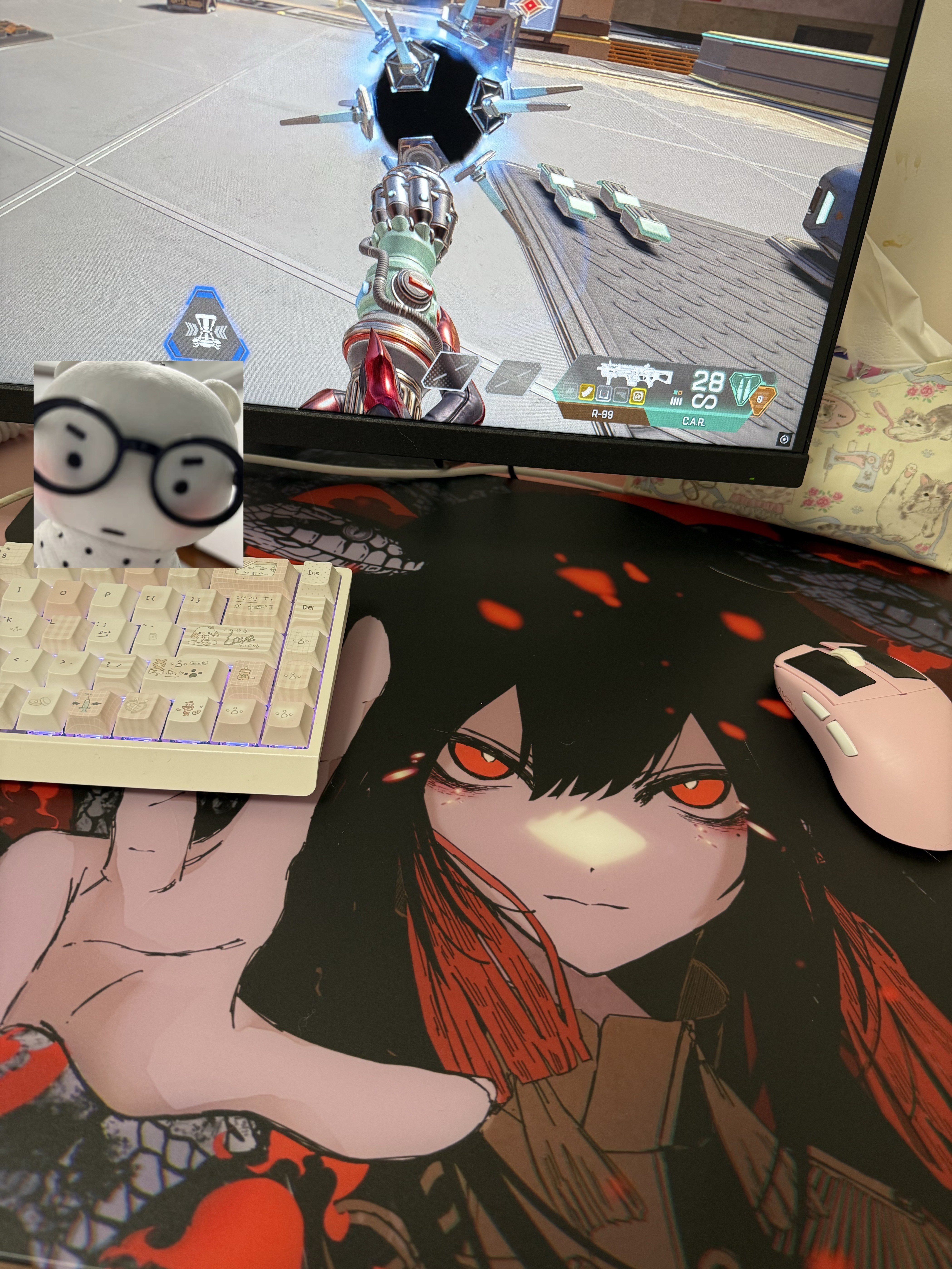 AbyssGaming【红玉】Apex职业选手同款2MM厚2.5D倒角顺丰包邮评价- 淘宝网