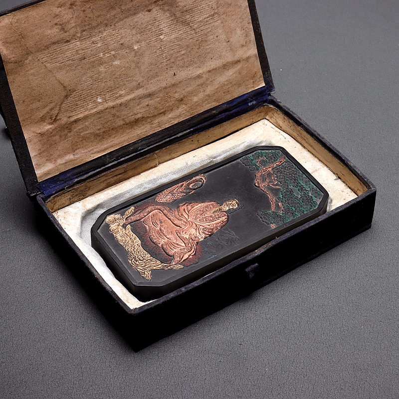 Tree Lower Sakatu Non-genetic Ancient Method Handmade Ink Block 180 gr Fine Pine Tobacco Old Ink CHEN INK AUCTION