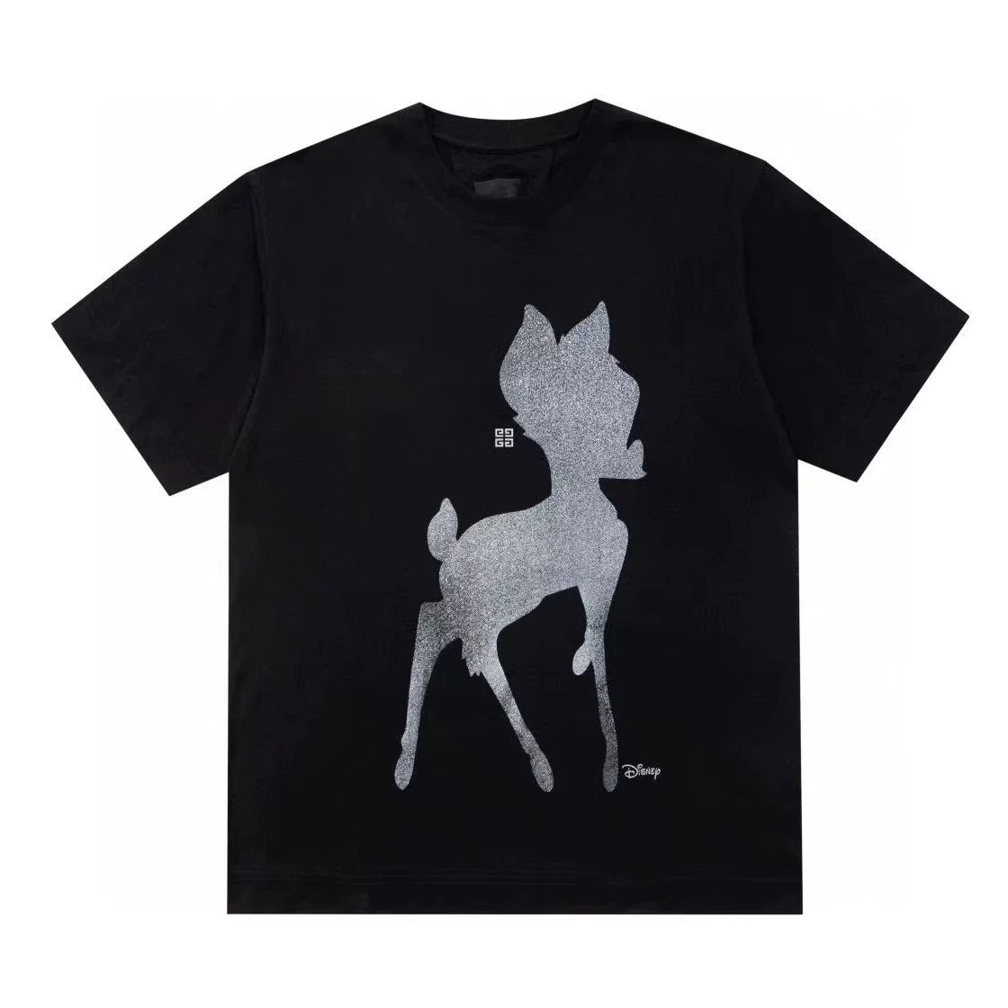 Givenchy, хлопковая летняя футболка для отдыха с круглым вырезом, свободный крой