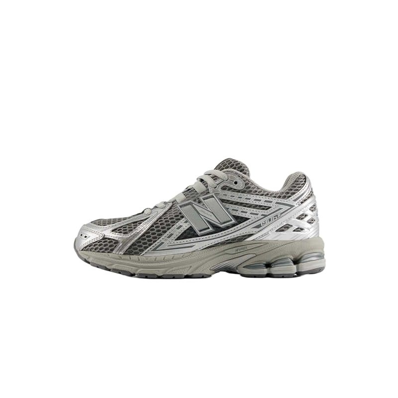 New Balance 1906 舒适百搭 低帮 儿童休闲鞋 银色