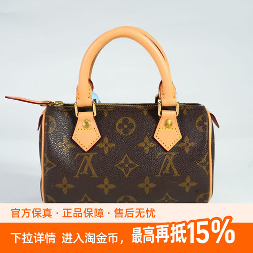 LouisVuitton/路易威登 经典老花枕头spmini肩带斜挎包