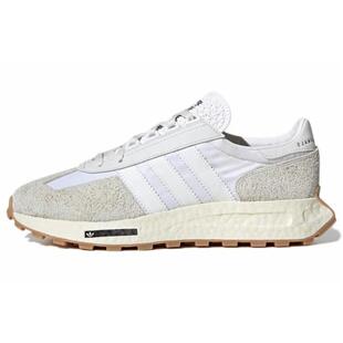 adidas originals Retropy E5 复古 织物透气 低帮跑步鞋