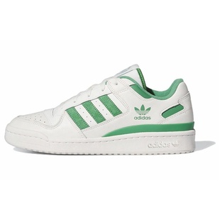 adidas originals FORUM Low CL 耐磨 低帮 板鞋 男女同款 白蓝