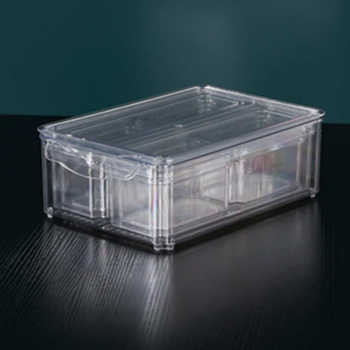 Pet kitchen refrigerator storage box seven-piece storage set fruit and vegetable crisper box with lid snack storage box wholesale