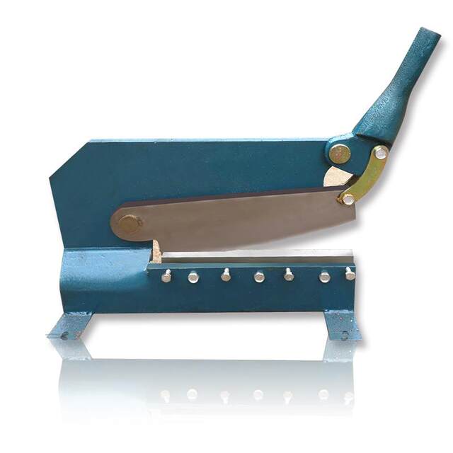 Industrial manual shearing machine stainless steel plate iron copper plate aluminum plate leather cutting ground small cutter shear machine