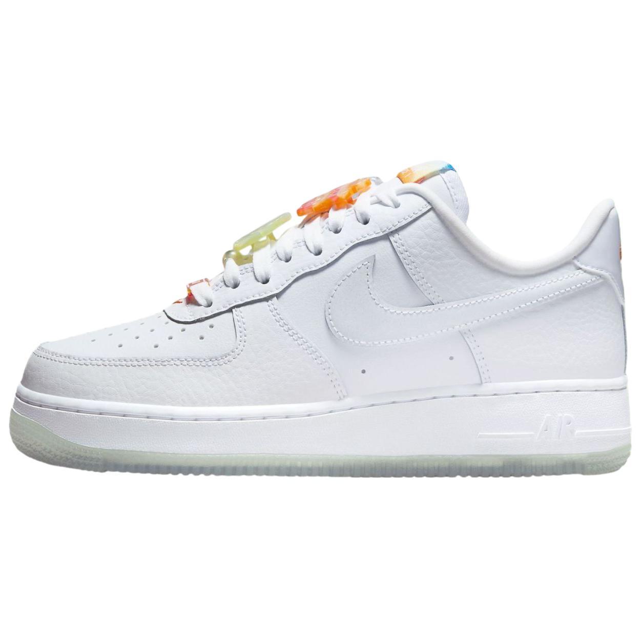 Nike Air Force 1 Low Hawaii 柔软舒适  低帮 板鞋 女款 白色