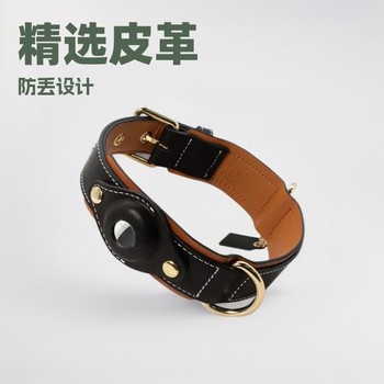 Cross-border Pet Collar Anti-lost AirTag Location Tracking Dog Collar