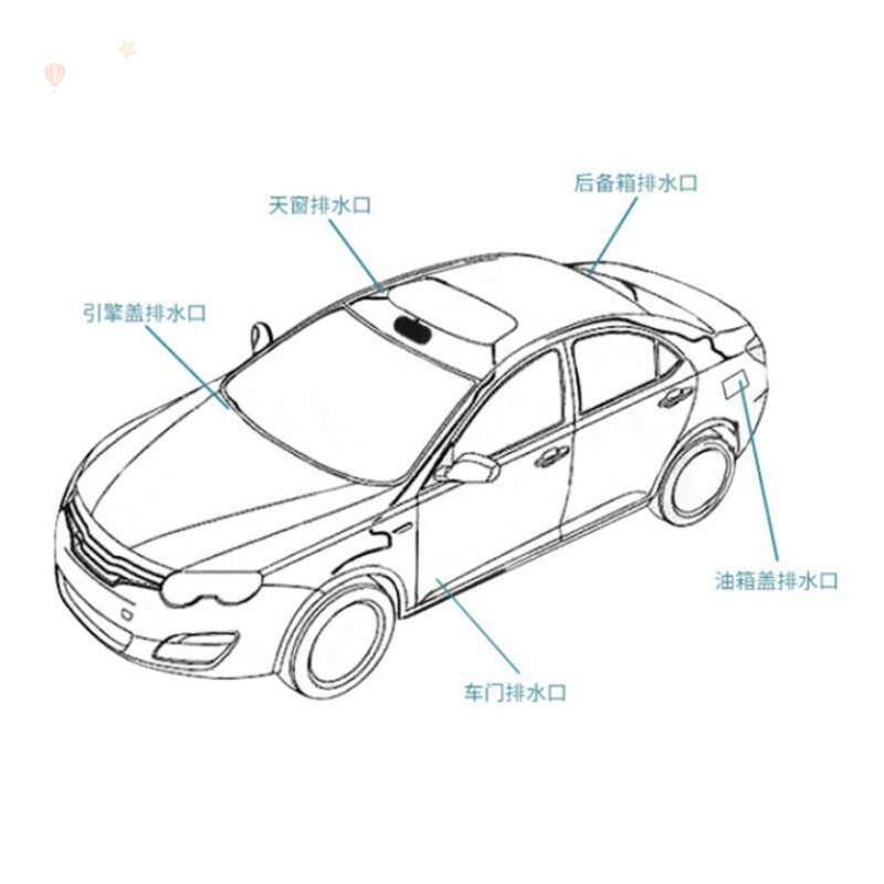 Drain Cleaning Tools, Pipe Cleaning Brush, Car Sunroof Drain Unclogger, Fuel Tank Drain Pipe Leak Repair, Refrigerator