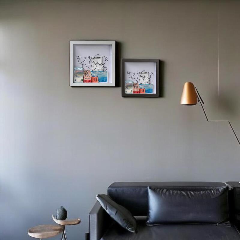 Amazon's Best-Selling Door Storage Box, Postcard and Souvenir Storage Box, Money Box, Map Storage, Photo Frame, Ticket Stub Storage Box