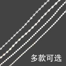 Curtain pull rope roller blind accessories crystal beads lifting blinds soft gauze curtains hand zipper pendants buckle accessories
