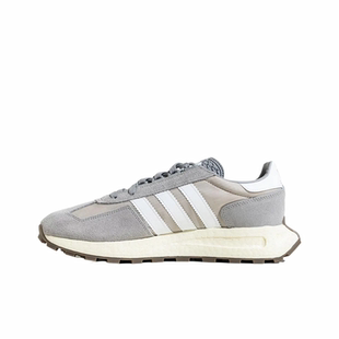 adidas originals Retropy E5 舒适 低帮跑步鞋 男女同款 灰色