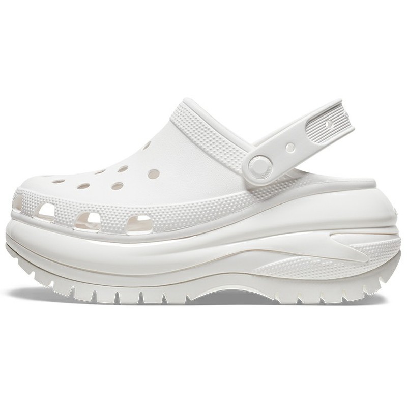 Crocs卡骆驰 Mega Crush 光轮 克骆格 舒适日常 洞洞鞋 6.1cm