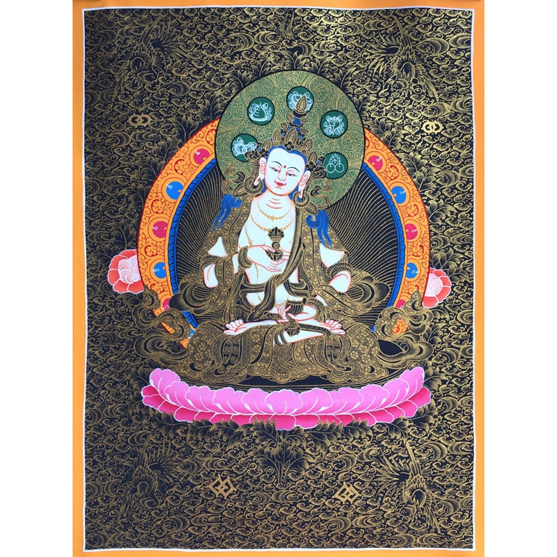 Pure hand painted Donka Kumanza High 50cm High Insights Collection of Nepal Donka Art Painter TS73