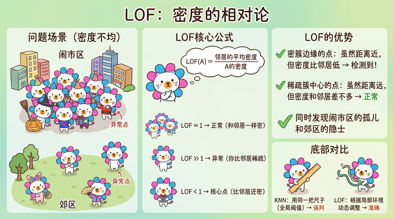 LOF 局部离群因子