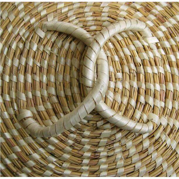 Reed Woven Pot Lid, Steamer Hat, Anti-Scalding Large Pot, Steamer Basket, Straw Woven Pot Lid, Purely Handmade, No Water Dripping, No Steam