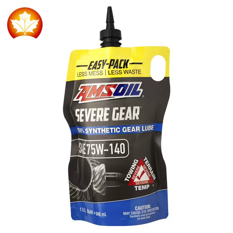 AMSOIL смазочное масло для шестерён 75W-140 импорт полностью синтетический дифференциал переднего и заднего моста