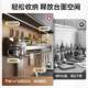 304 Stainless Steel Kitchen Storage Rack, No-Drill Wall-Mounted Seasoning, Chopsticks, and Knife Holder, Comprehensive Storage Rack