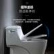 Freestanding Toilet with Side Push Button, Siphon Flush, Large Diameter, Single Hole, Ceramic, Anti-Odor, One-Piece Design for Home, Hotel, and Guesthouse Use