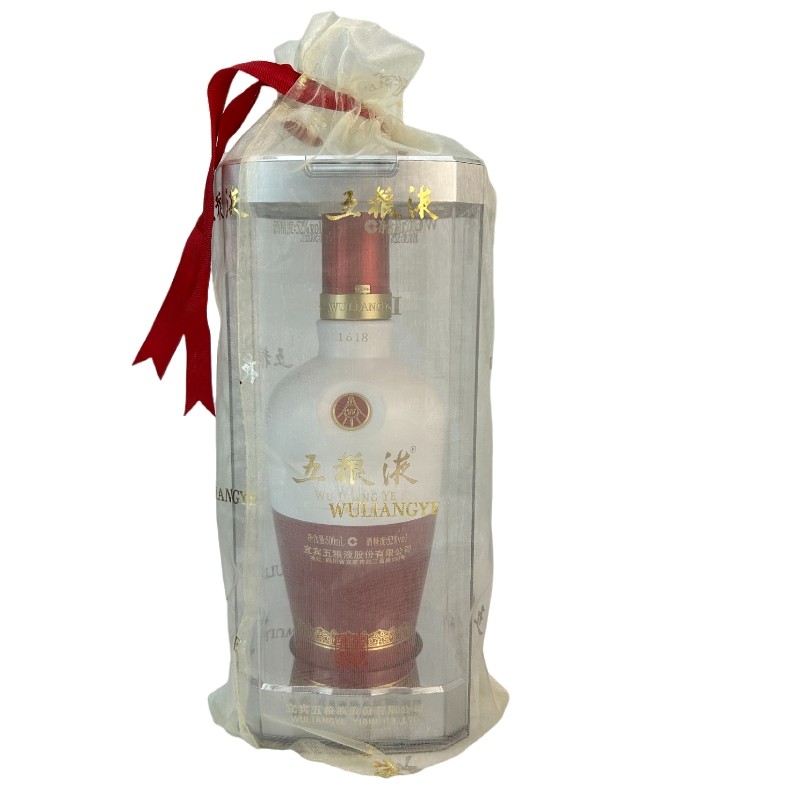 2022年五粮液1618水晶盒52度500ML*1瓶装浓香型国产白酒#商务宴请评价
