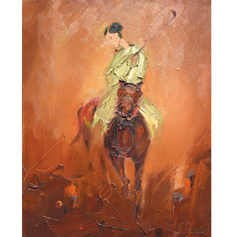 Gift Mounting (Limited Edition Print) with Signature Zhou Chao's 