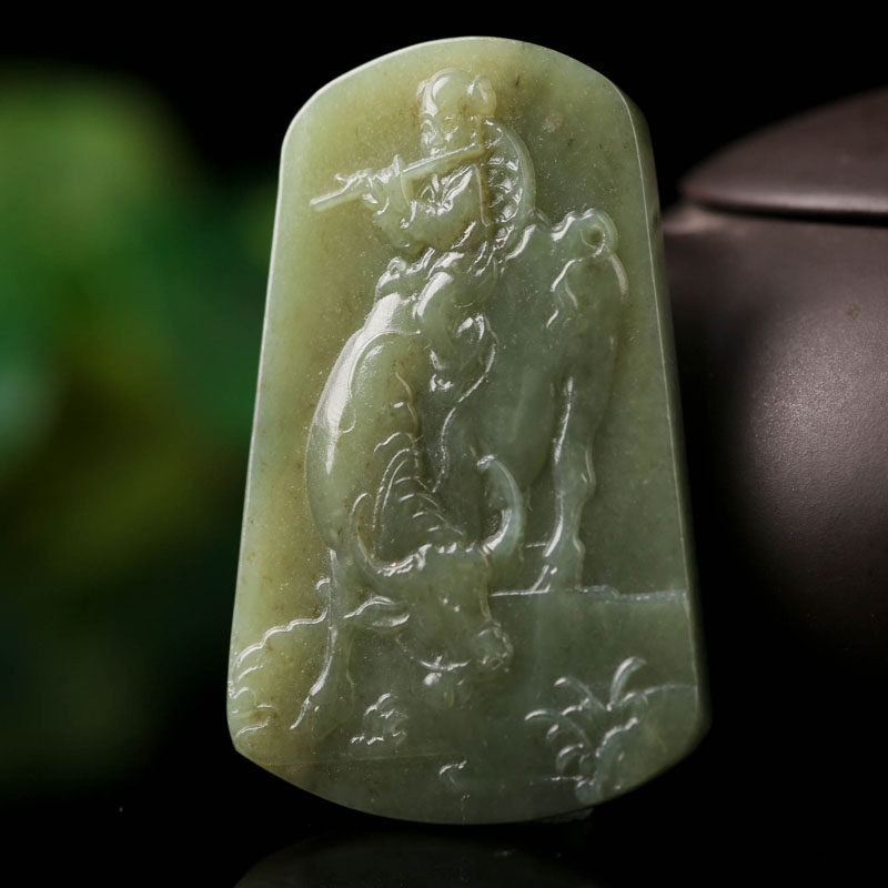 45 03g and Tian Yu hang cattle herding children leisurely comfortable sculpture stereo