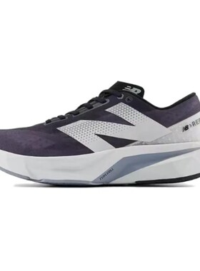 【CUS】 New Balance 跑步鞋 紫色 低帮 织物 圆头 减震耐磨 女