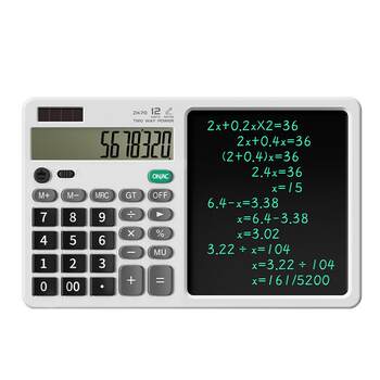 Cross-border zh70 new desktop calculator financial calculation office writing draft memo handwriting pad