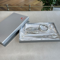 Antique] Italian Shine Second-hand sterling silver magnifying glass study set T22011420