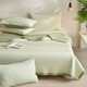 Customized Class A solid color Laisele Tennis bed cover three-piece quilted cotton sheet cool tatami mat