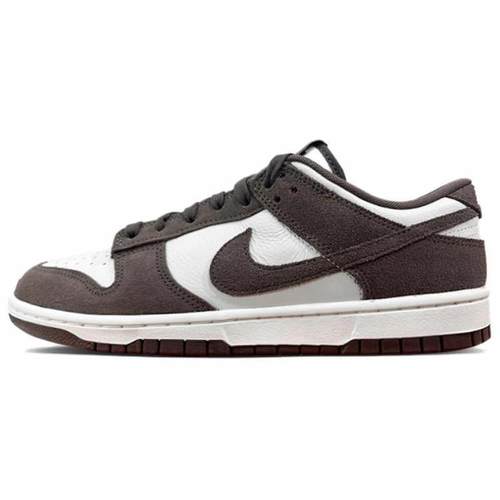 Nike Dunk Low 舒适薄底 防滑耐磨 低帮 板鞋 男女同款 白棕色