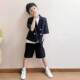 Boys summer suit two-piece birthday loose casual boy flower girl children's short-sleeved shorts breathable three-piece suit