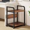 Printer storage rack multi-layer floor-standing office movable storage and placing cabinet workstation computer mainframe chassis bracket