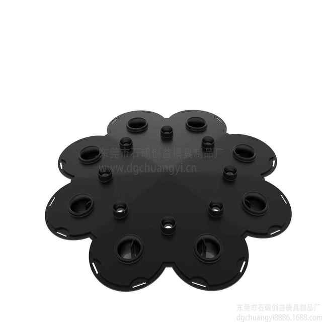 Manufacturer can process precision plastics Dongguan injection mold processing nylon special-shaped parts hair dryer cover panel