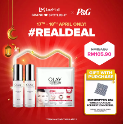 Olay White Radiance Light Perfecting Essence + Whitening Sheet Mask