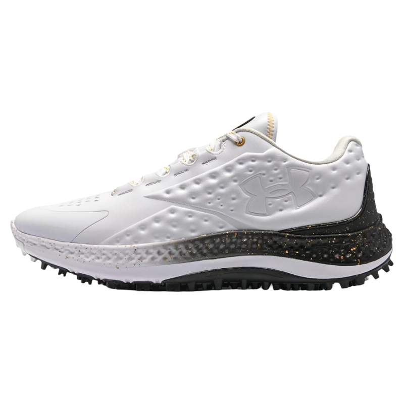 【CUS】 Under Armour 高尔夫球鞋 平跟 四季通用 低帮 圆头 白色