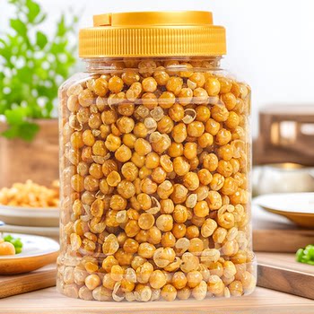 Gold beans fried peas wholesale and retail crispy beans wine snacks snacks hot and sour powder ingredients