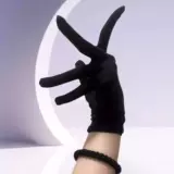 Ювелирное украшение, тонкая эластичная наклейка, черные перчатки, косплей