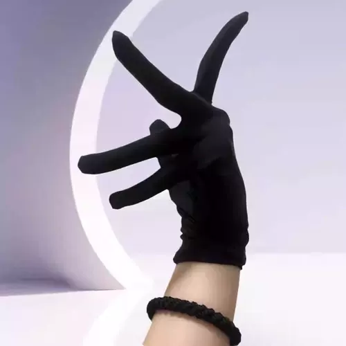 Ювелирное украшение, тонкая эластичная наклейка, черные перчатки, косплей