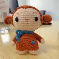 Одна послушная обезьянка (не готовое изделие)*Ручная работа*Обычная*Другое*Сделай сам