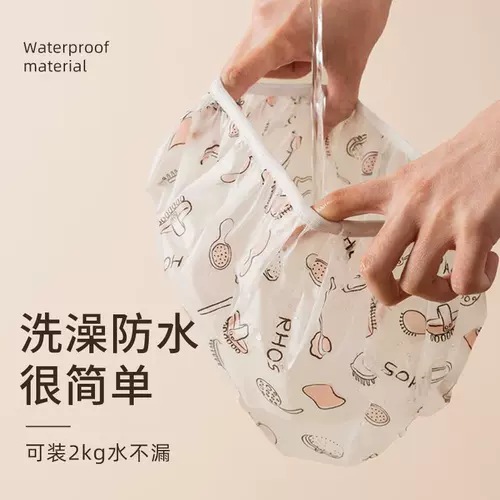 Японская водонепроницаемая шапочка для душа, шапка, шлем, увеличенная толщина