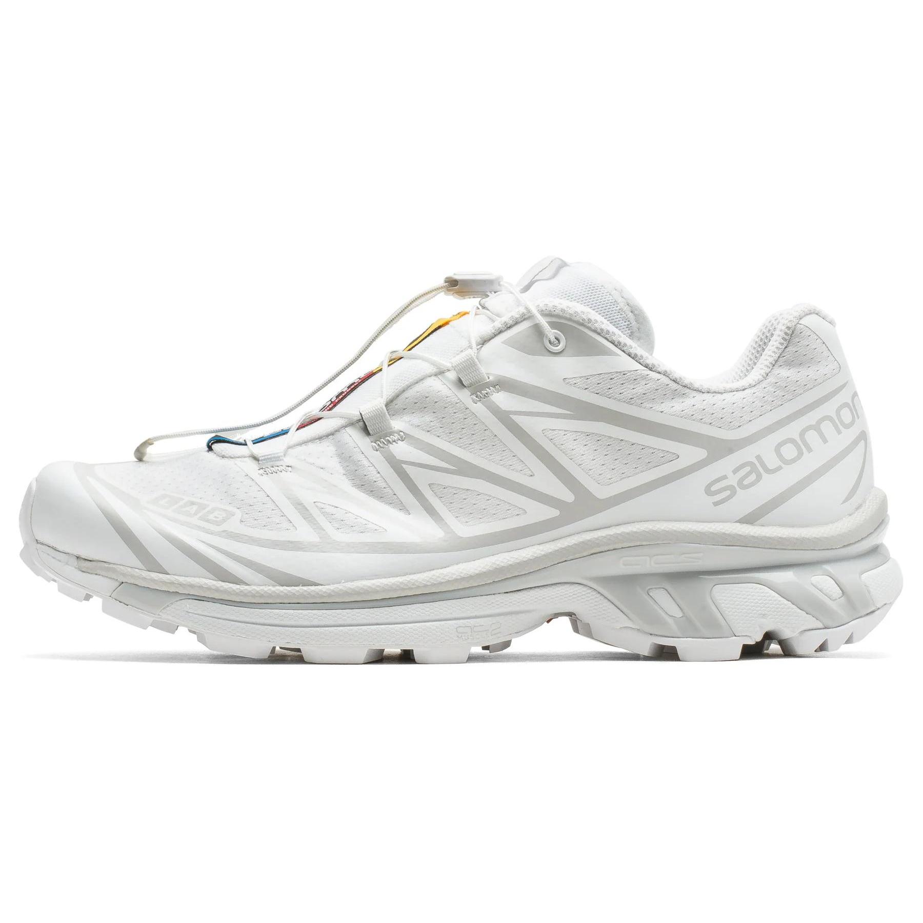 SALOMON萨洛蒙 XT-6 户外运动 网布织物合成革耐磨 低帮跑步鞋